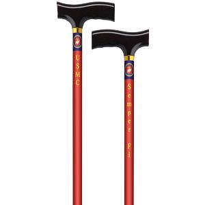 Straight Cane with Fritz Handle, American Patriot – Save Rite Medical