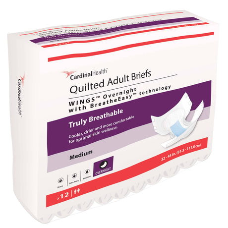 WINGS Plus Quilted Adult Briefs with BreatheEasy Technology — Heavy Ab –  Save Rite Medical