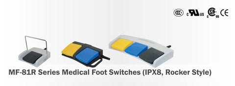 MF-81R-Series Medical Foot Switches