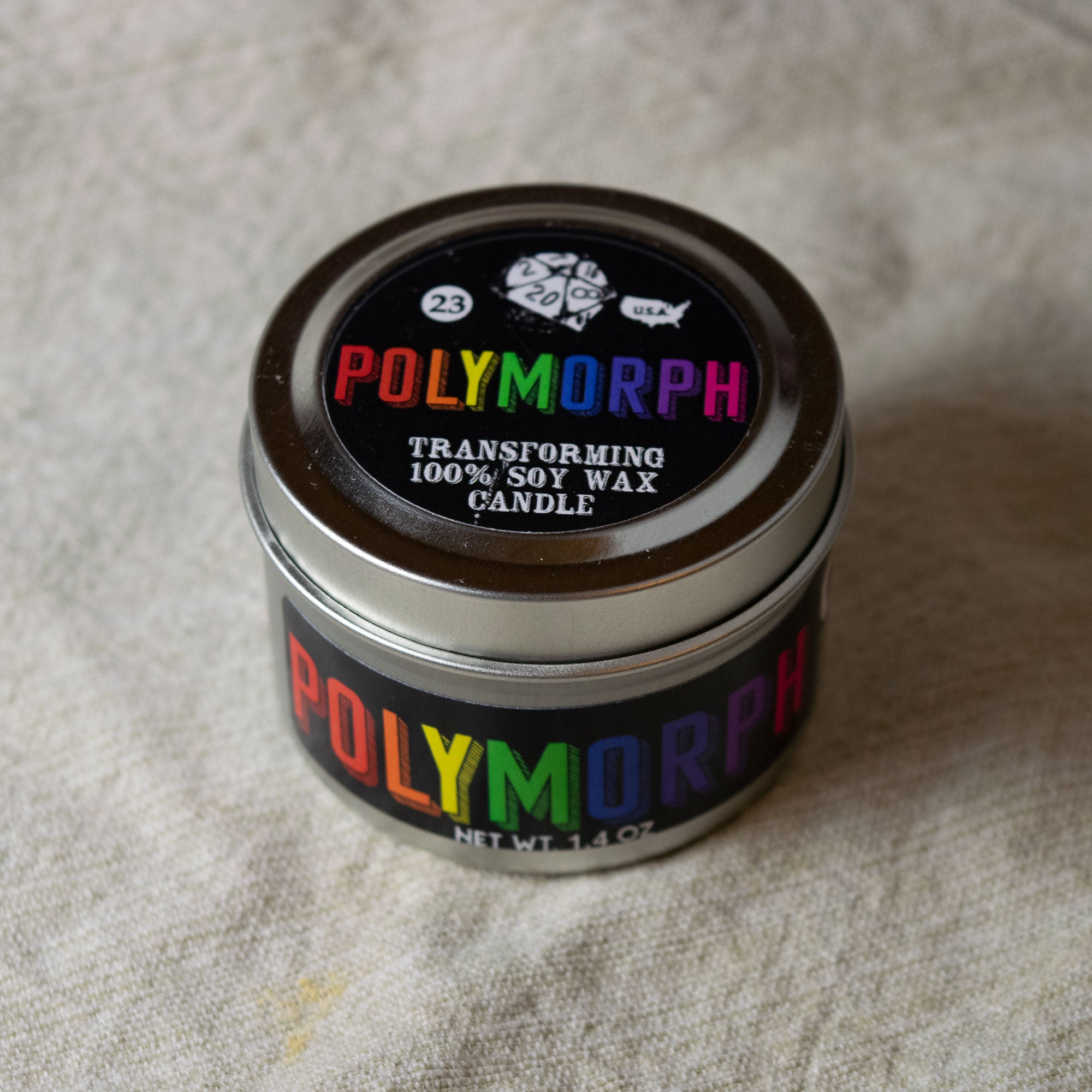 Polymorph Gaming Candle – Game Master Dice