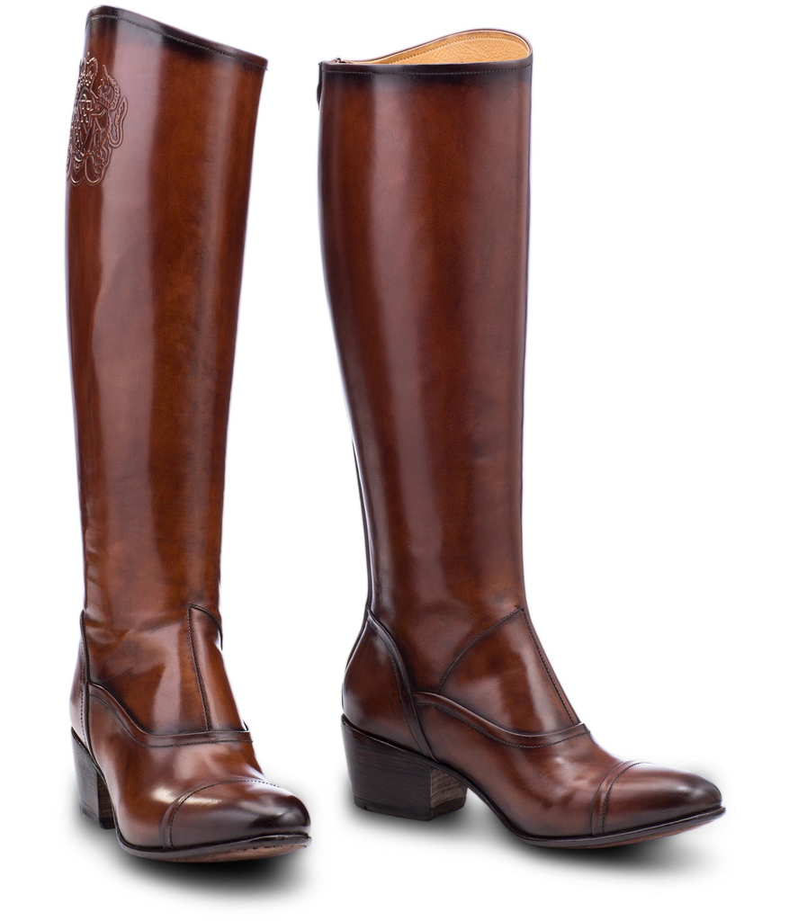 Maddalena Riding Boot in Cognac