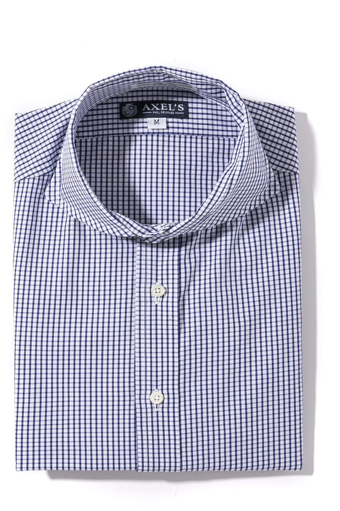 Forbes Graph Check Dress Shirt In Blue | Mens - Shirts - Outpost
