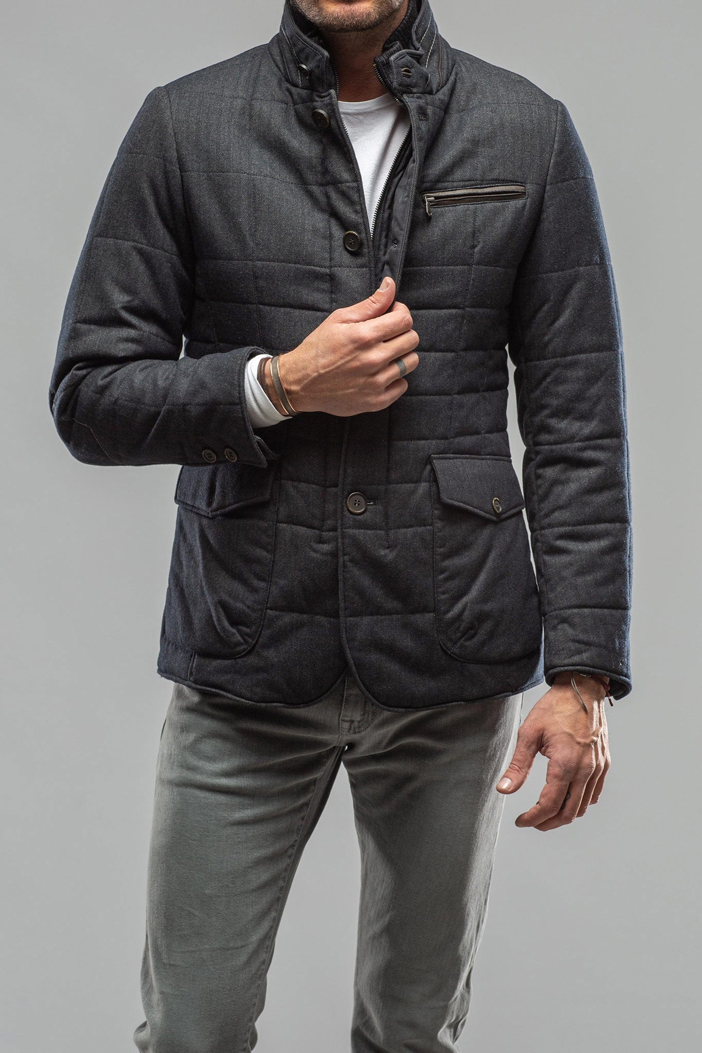 Gimo's Isaac Quilted Jacket | Mens - Outerwear - Cloth | Axel's Outpost ...