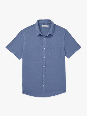 Saltaire Shirt | Navy - Fair Harbor