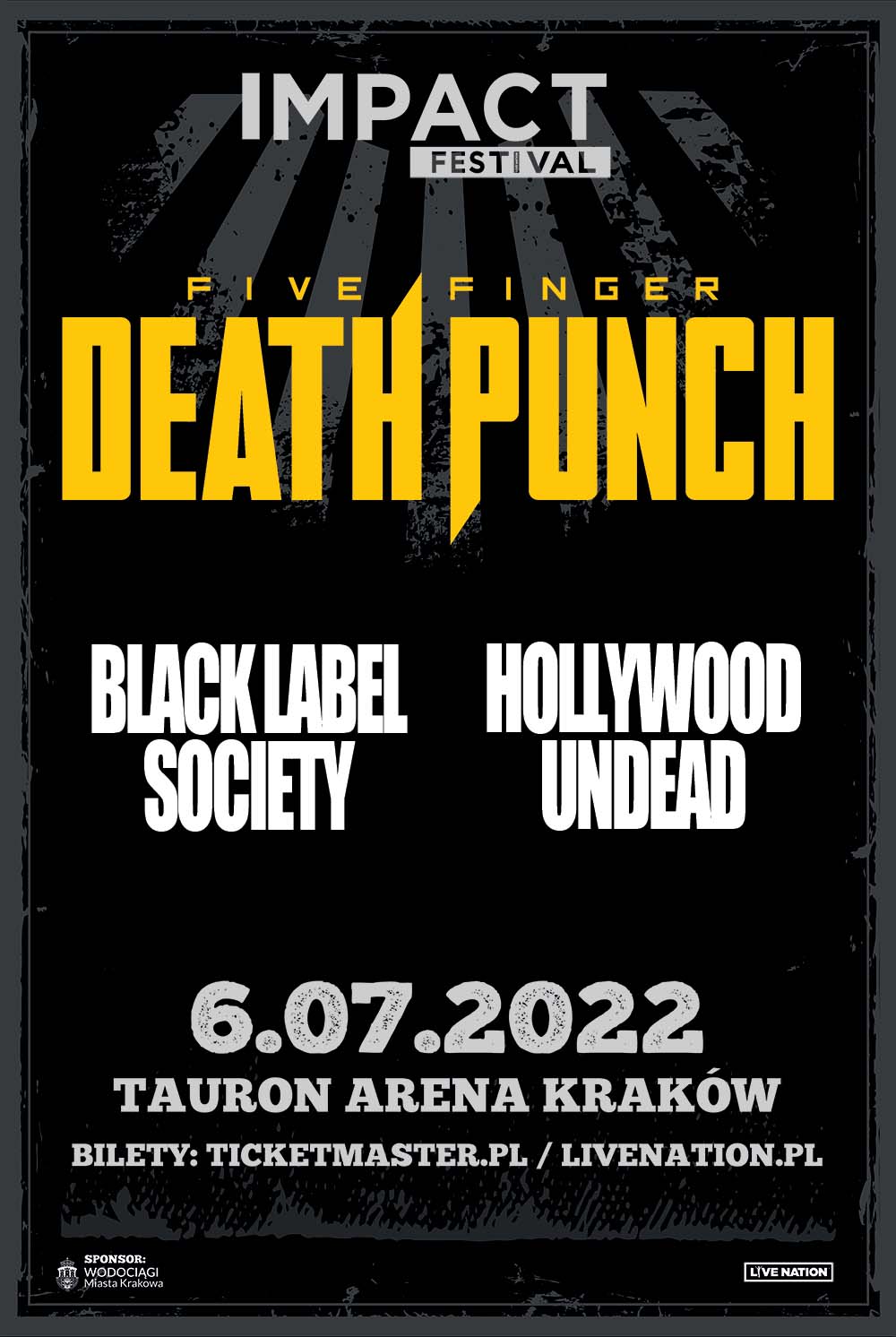 5FDP To Headline The Impact Festival Krakow! – Five Finger Death Punch