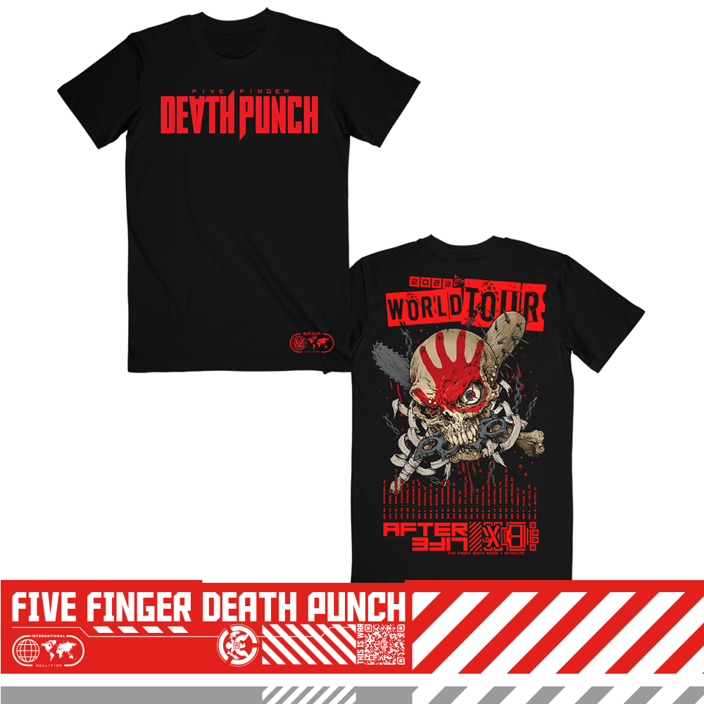 Finger Punch Five Judgm3nt Death ITIN – 2023 Tee Day Black