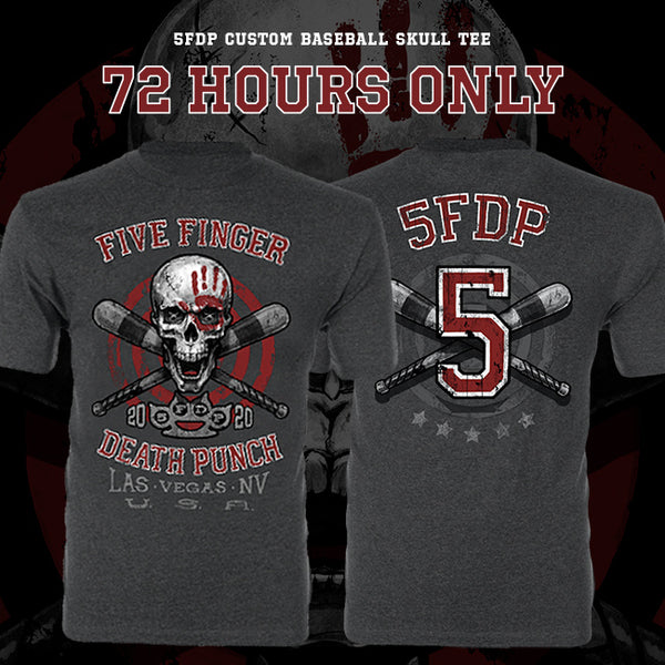 five finger death punch baseball shirt