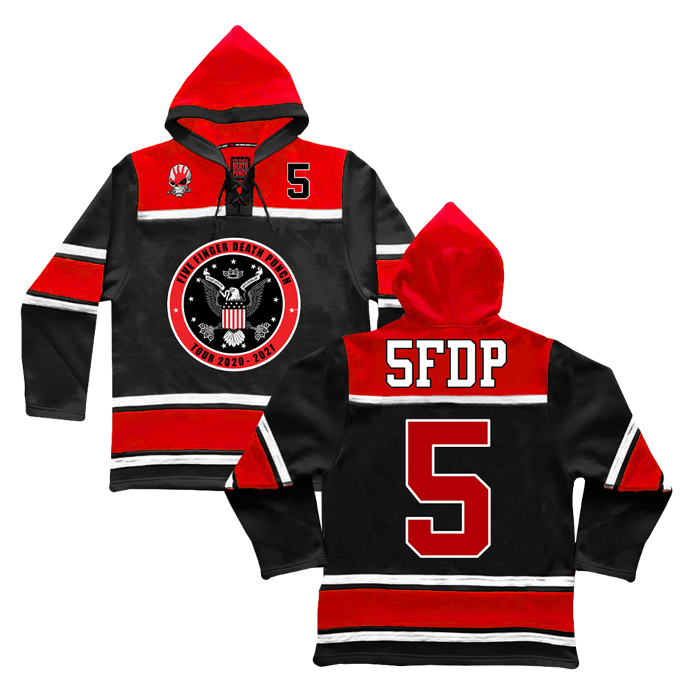 hooded jersey