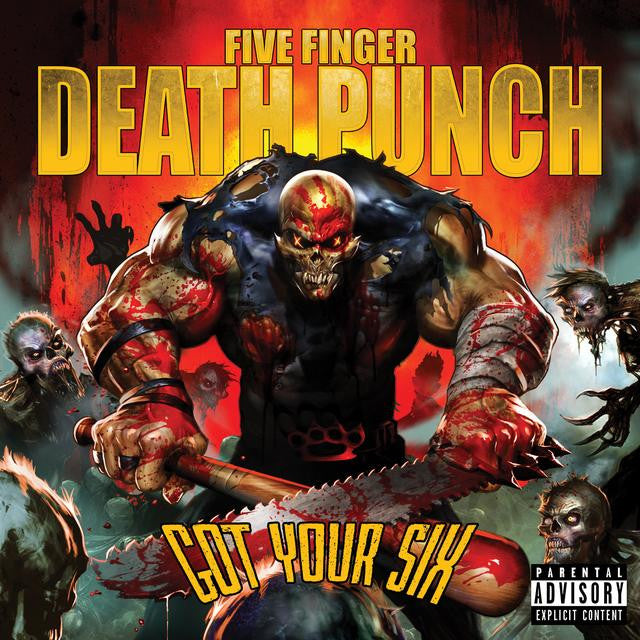 Five finger death punch обои на телефон