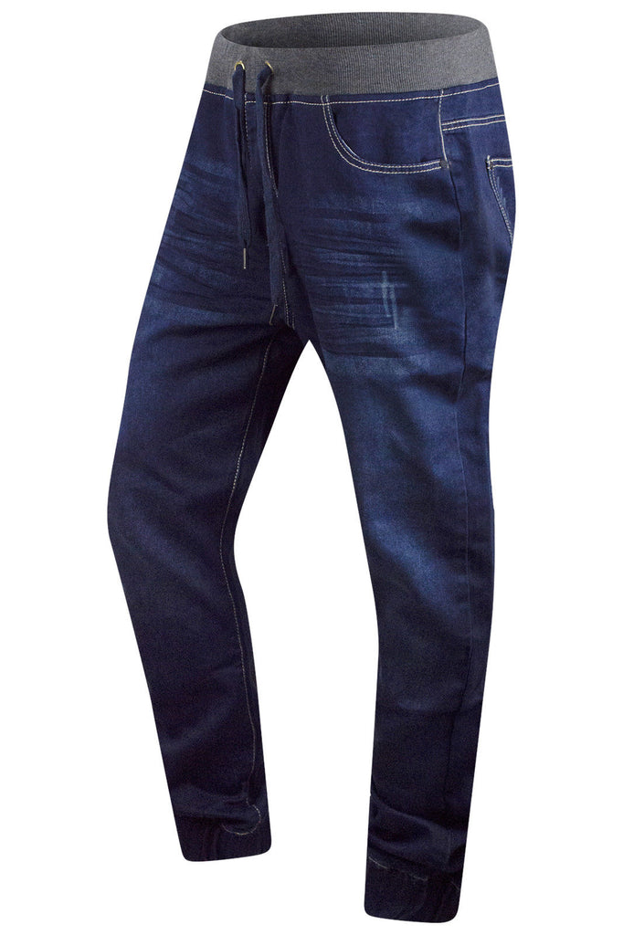 jogger blue jeans