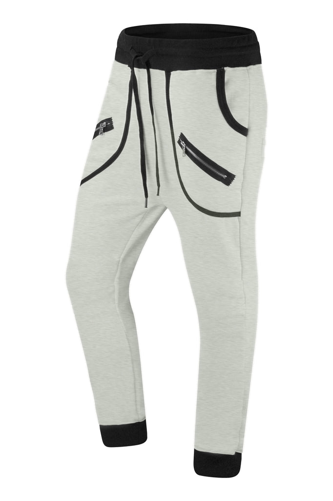 mens joggers with zipper pockets