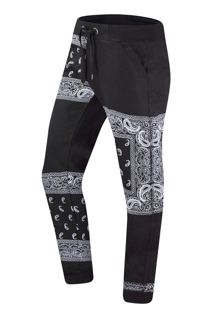 bandana joggers mens