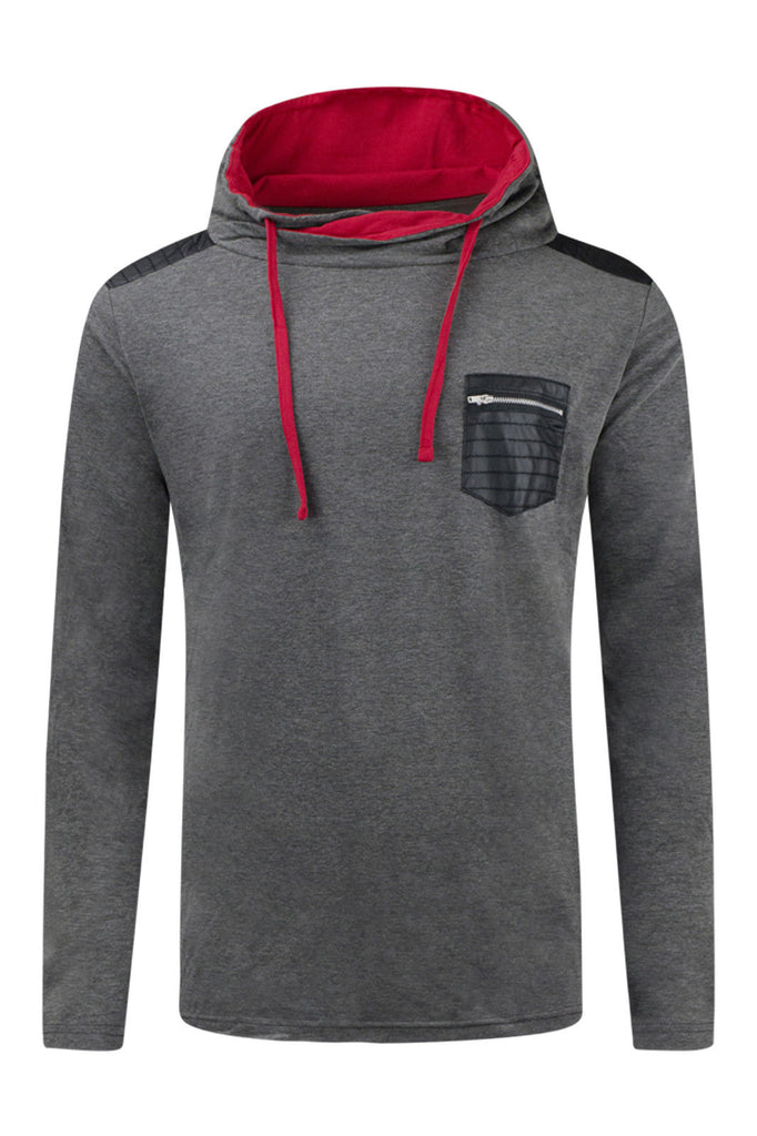 sweatshirt with chest pocket