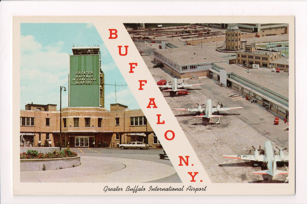 Buffalo - Greater Buffalo International Airport - E09022 – KATHYS POSTCARD EMPORIUM