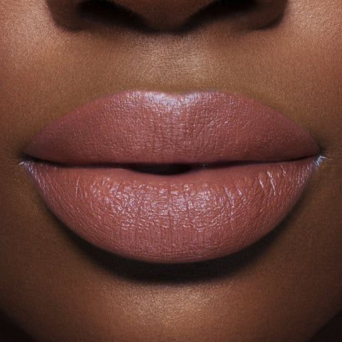 alluring glossy natural looking lips