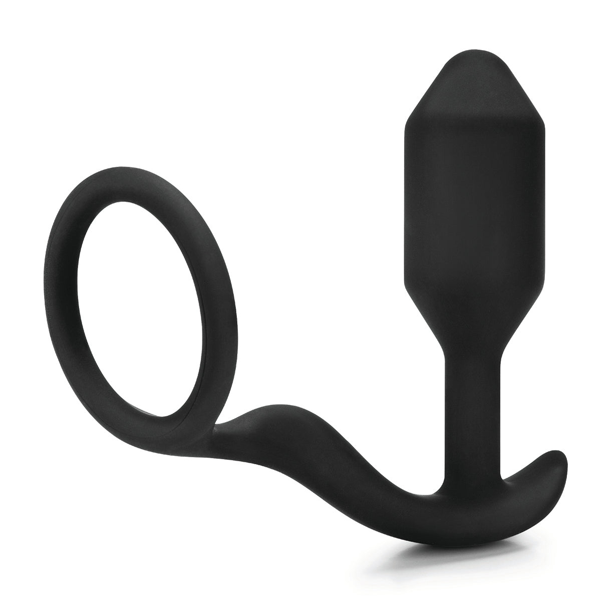 Buy the Rooster Jason Adjustable Silicone in Black Cockring C-Ring