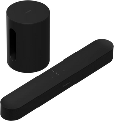 Sonos Beam Gen 2 and Sub Mini Black Bundle. 1 Year Warranty