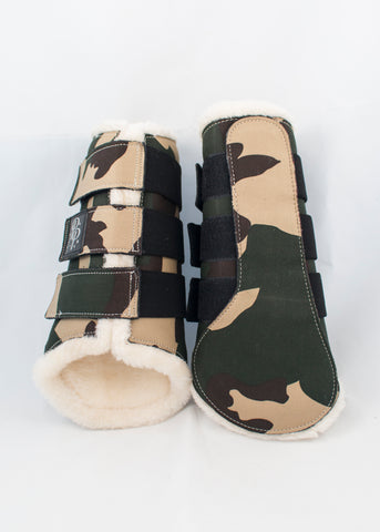 camo horse boots