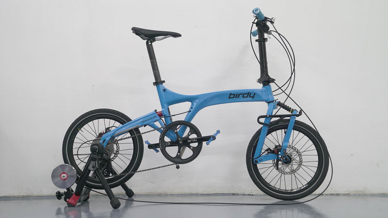 anko foldable bike trainer