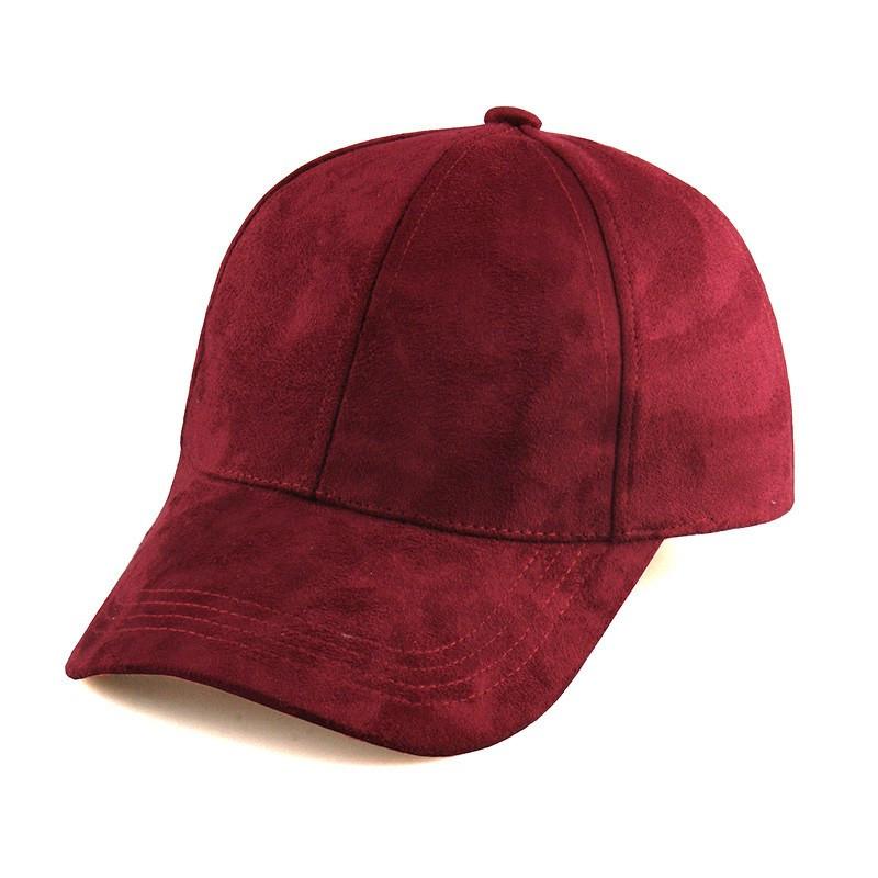 Classic Suede Strapback Cap - Longline Clothing