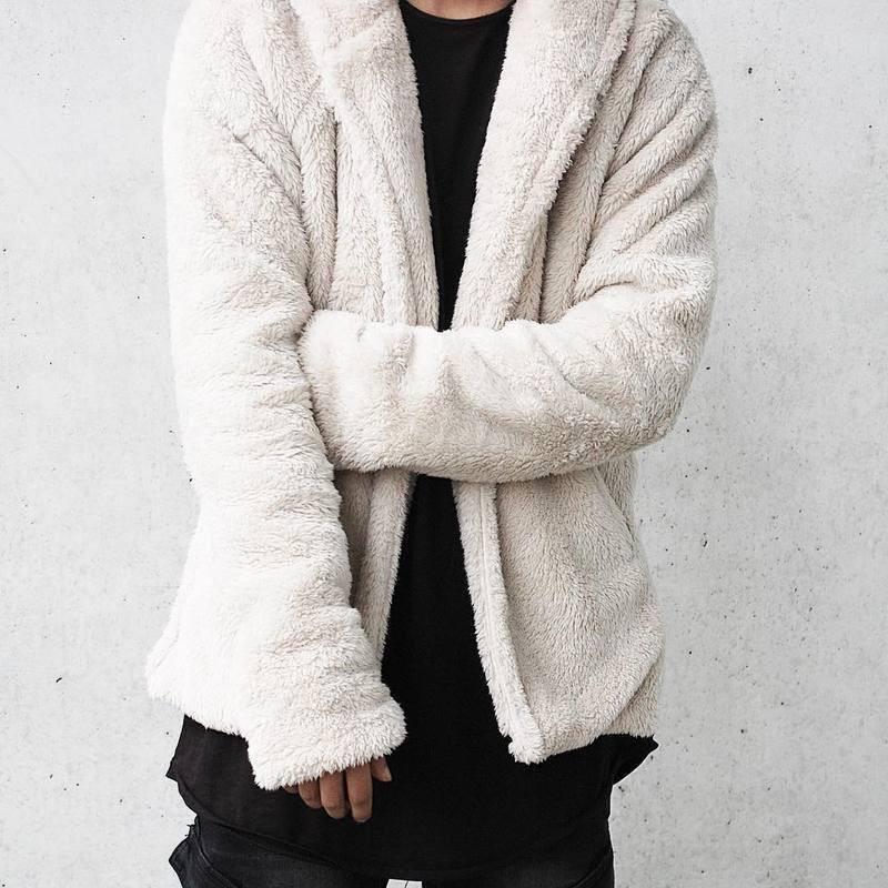 full sherpa hoodie