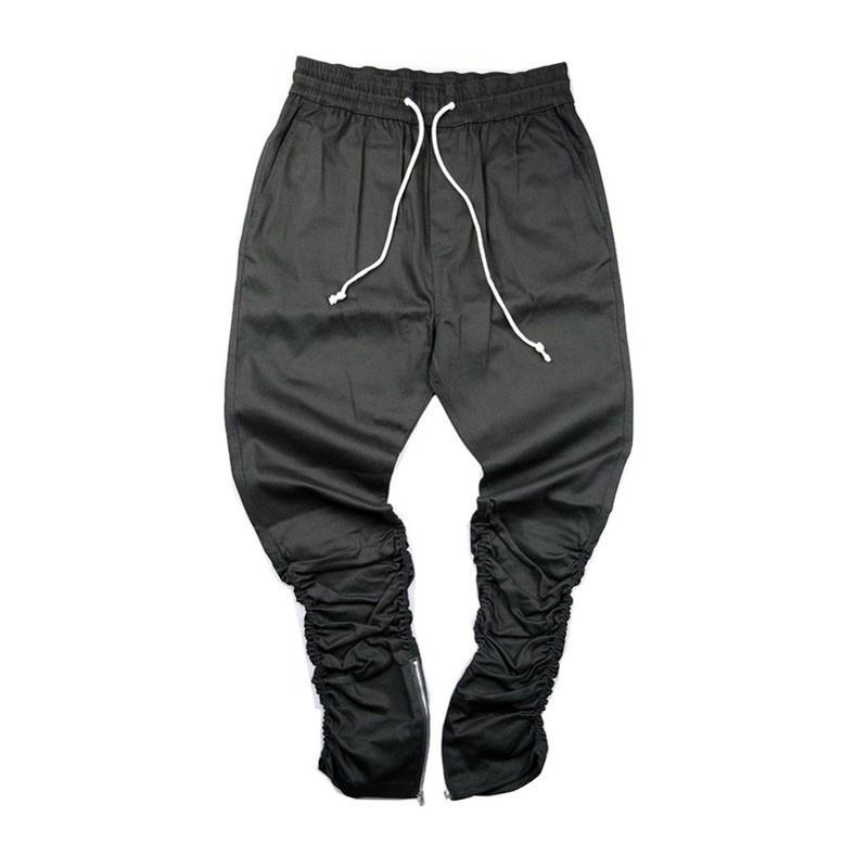 Skinny Fit Sweatpants with Ankle Zips - Longline Clothing