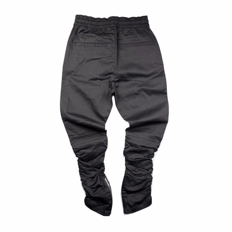 Skinny Fit Sweatpants with Ankle Zips - Longline Clothing