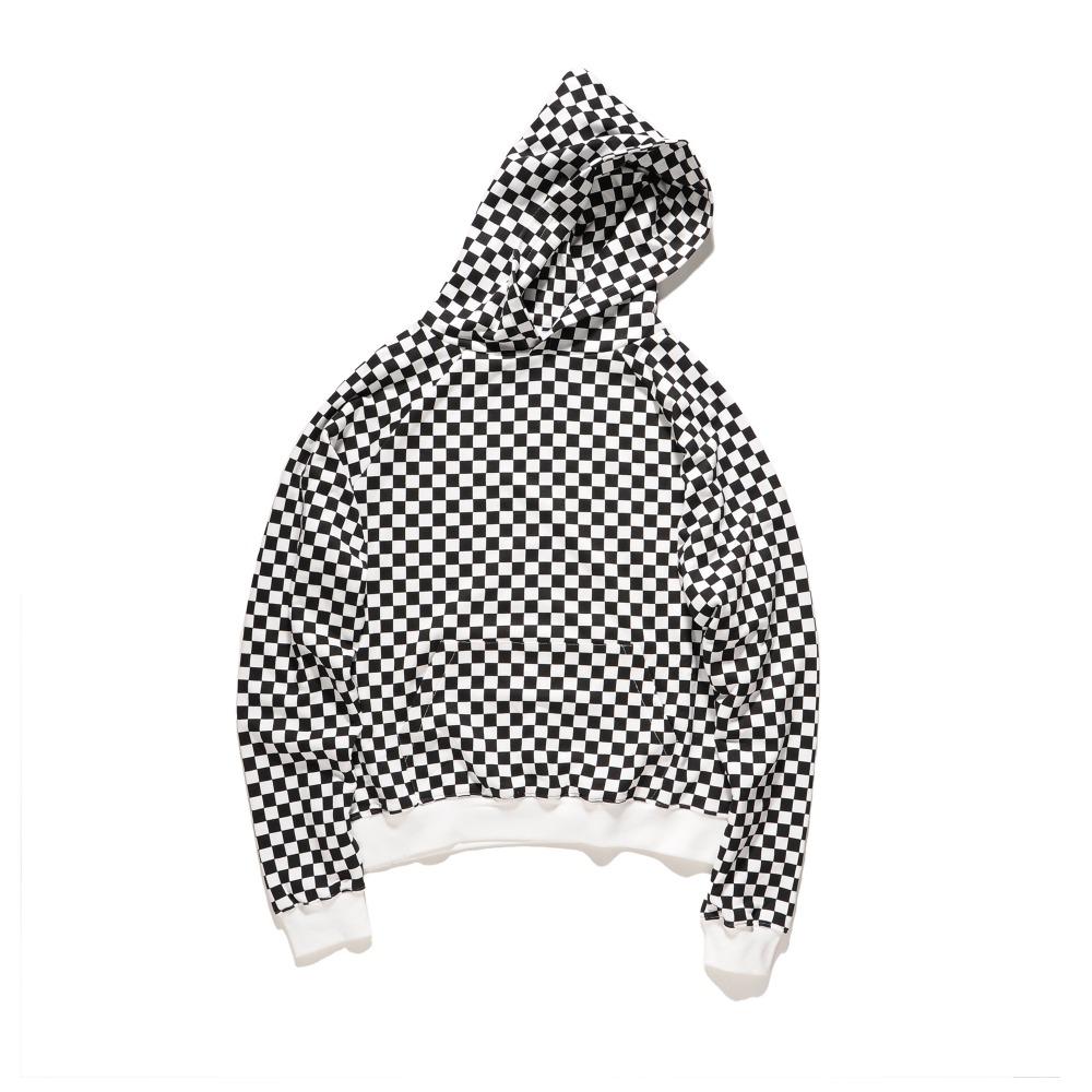 checkerboard hoodie