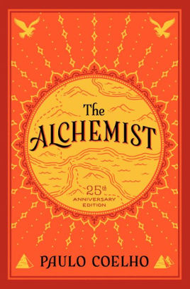 The Alchemist by Paulo Coehlo book cover