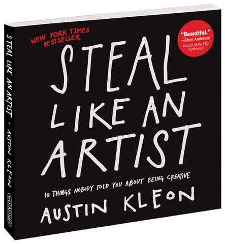 How to Steal Like an Artist by Austin Kleon book cover