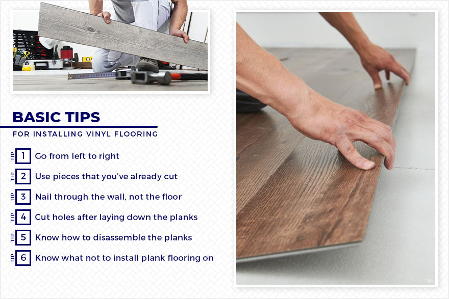 baisc tips for installing vinyl flooring in your home