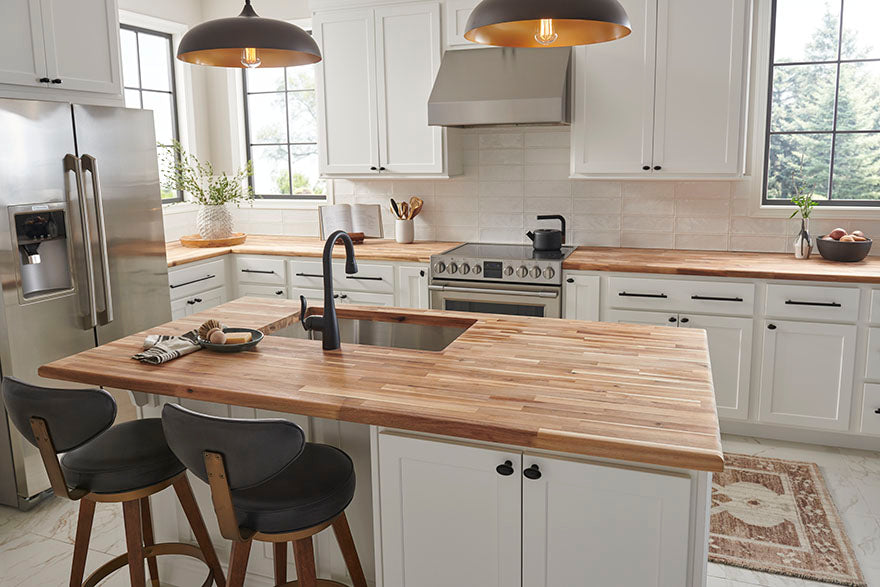 kitchen wooden counter tops