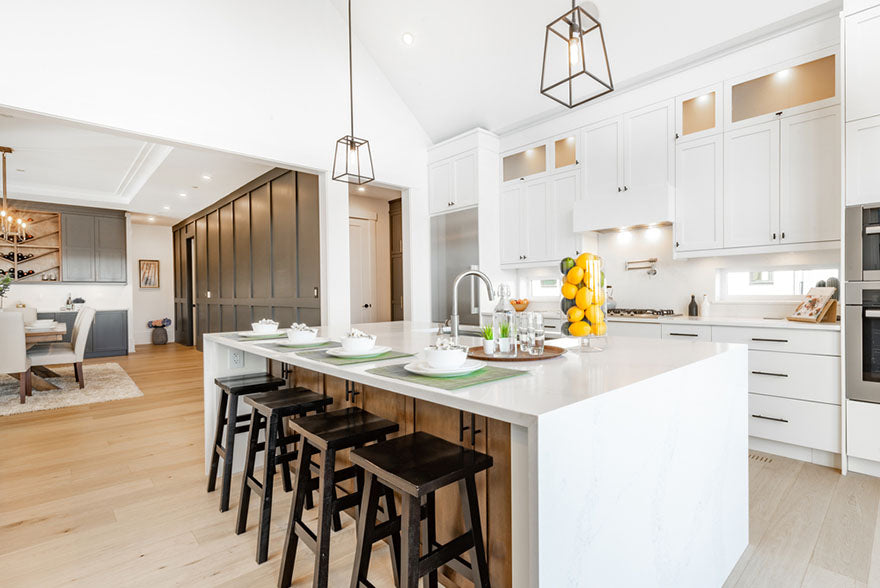 modern farmhouse style kitchen