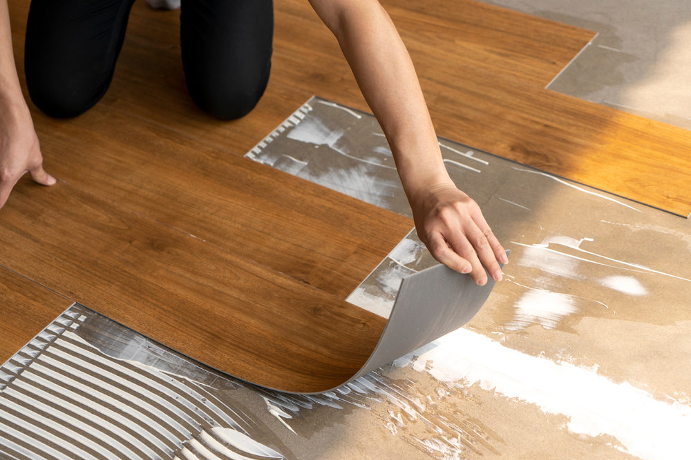 Glue Down vs. Floating Luxury Vinyl Flooring