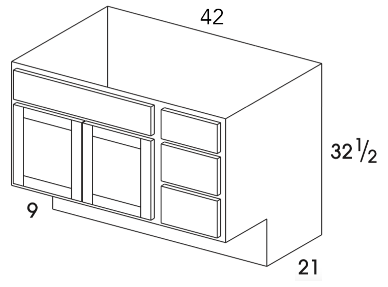 special order vanity