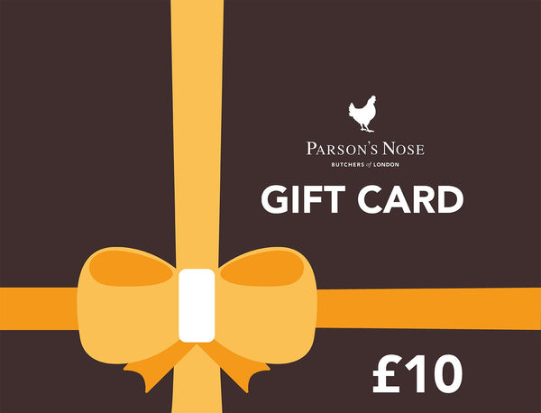 Gift Card £10.00 GBP E-Gift Card  £10 (For Online Use Only) for sale - Parsons Nose