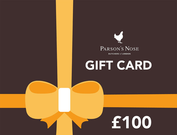 Gift Card £100.00 GBP E-Gift Card  £100 (For Online Use Only) for sale - Parsons Nose