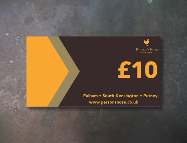 Gift Card Gift Card £10 (In Store ONLY) for sale - Parson’s Nose