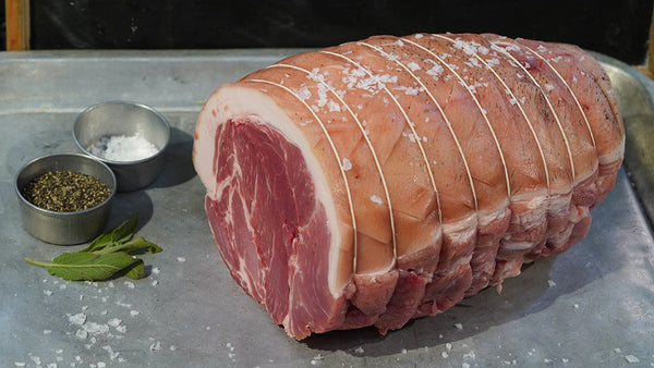 Rolled Pork Shoulder (Boneless) for sale - Parsons Nose