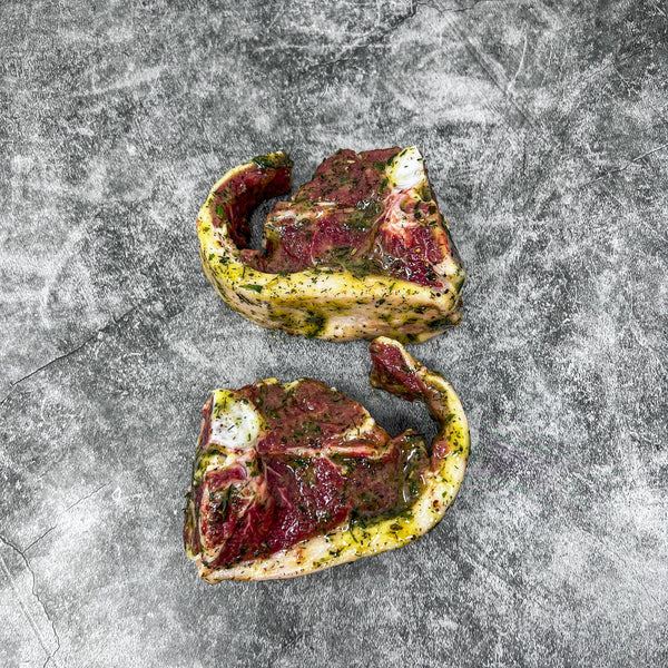 Lamb Loin Chop (Marinated in Garlic and Herbs) for sale - Parson’s Nose