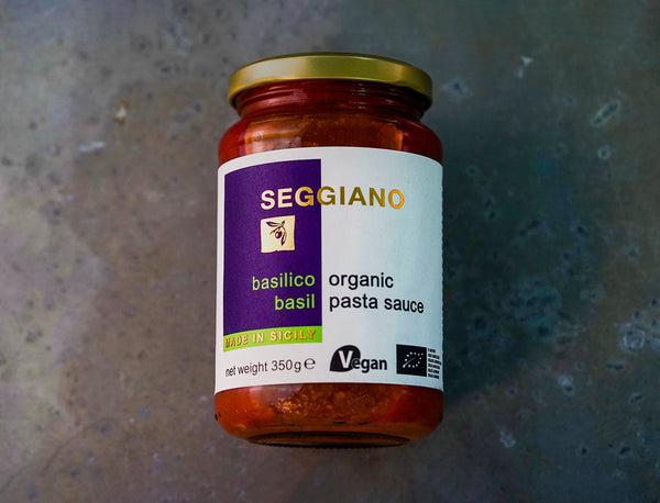 350g Seggiano Pasta Sauce (Basil) for sale - Parsons Nose