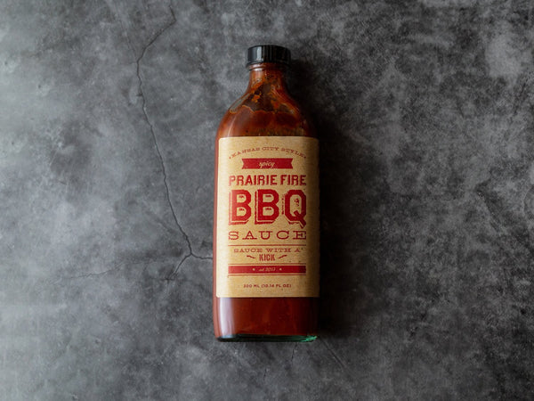 300ml Prairie Fire BBQ Sauce (Spicy) for sale - Parsons Nose