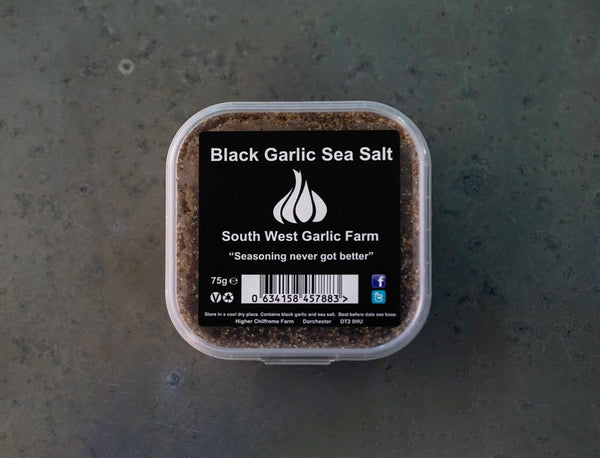 Garlic Sea Salt (Black) for sale - Parsons Nose