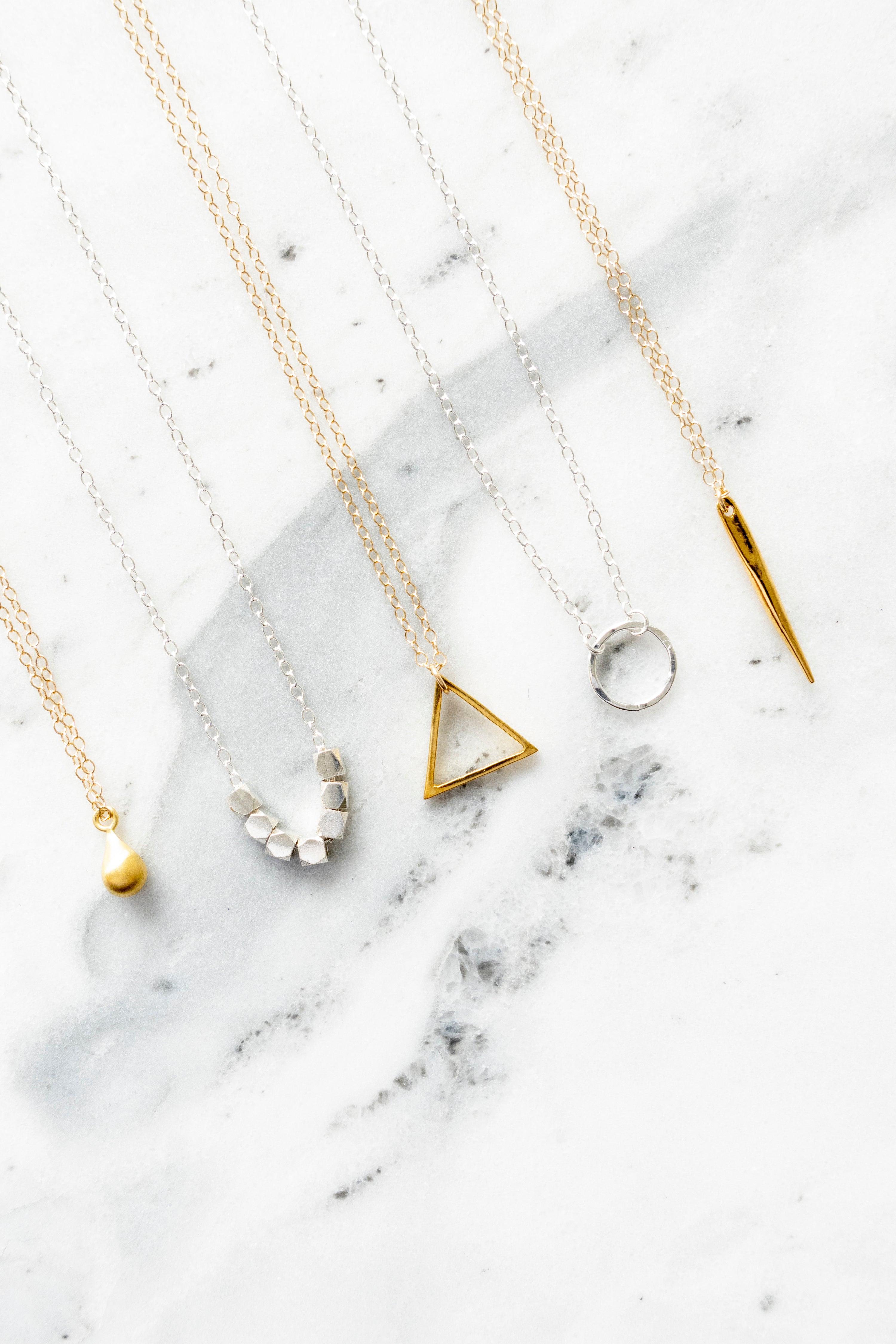 Minimal Geometric Jewellery