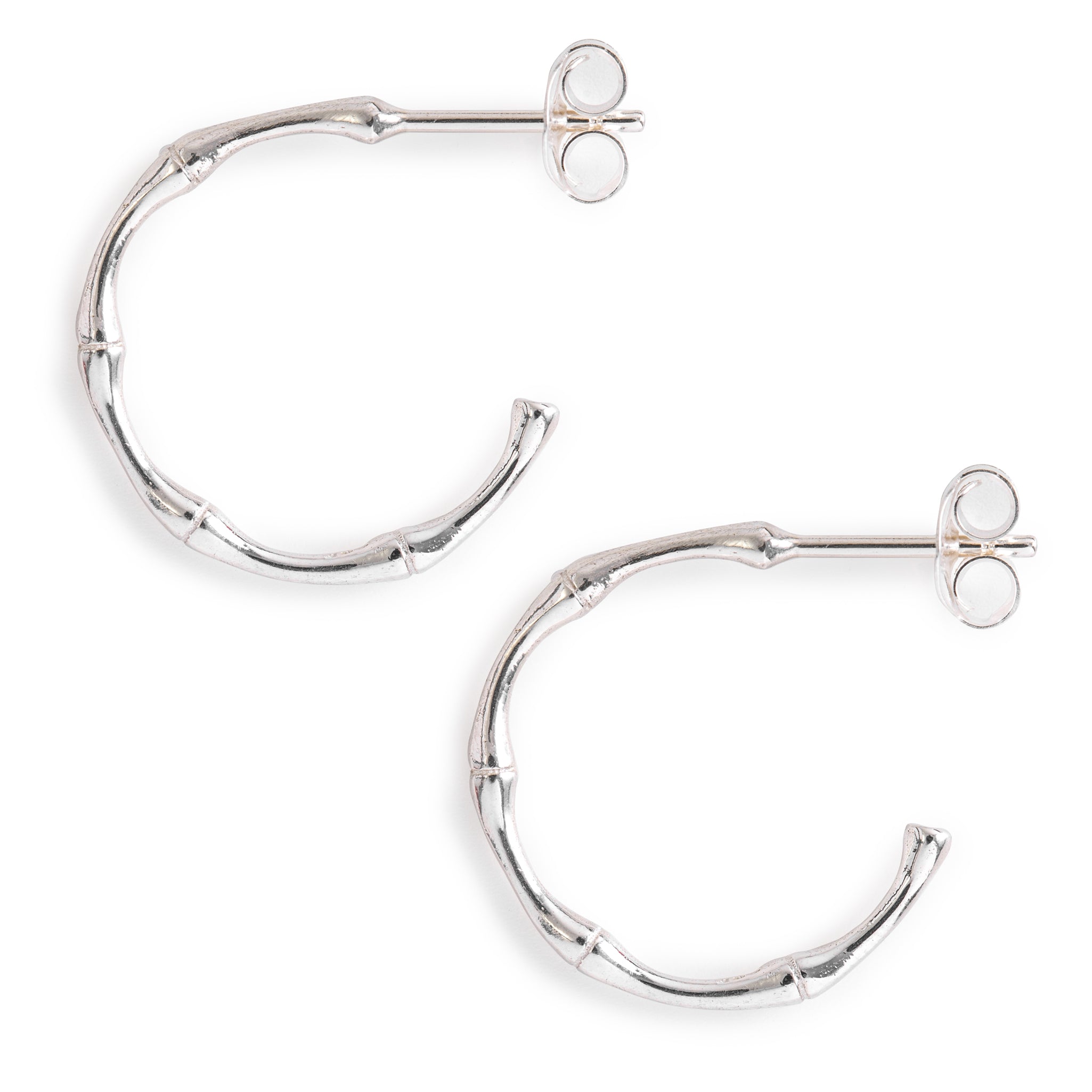 Buy Forever 21 FOREVER 21 Silver Plated Circular Hoop Earrings at Redfynd