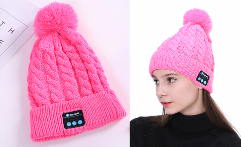 Winter Bluetooth Beanie For Girls