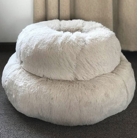 Warm Large Cat Bed - Plush Kitten Pillow