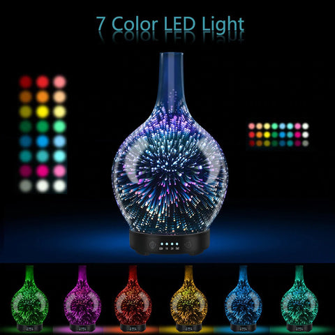 3D Fireworks Essential Oil Diffuser