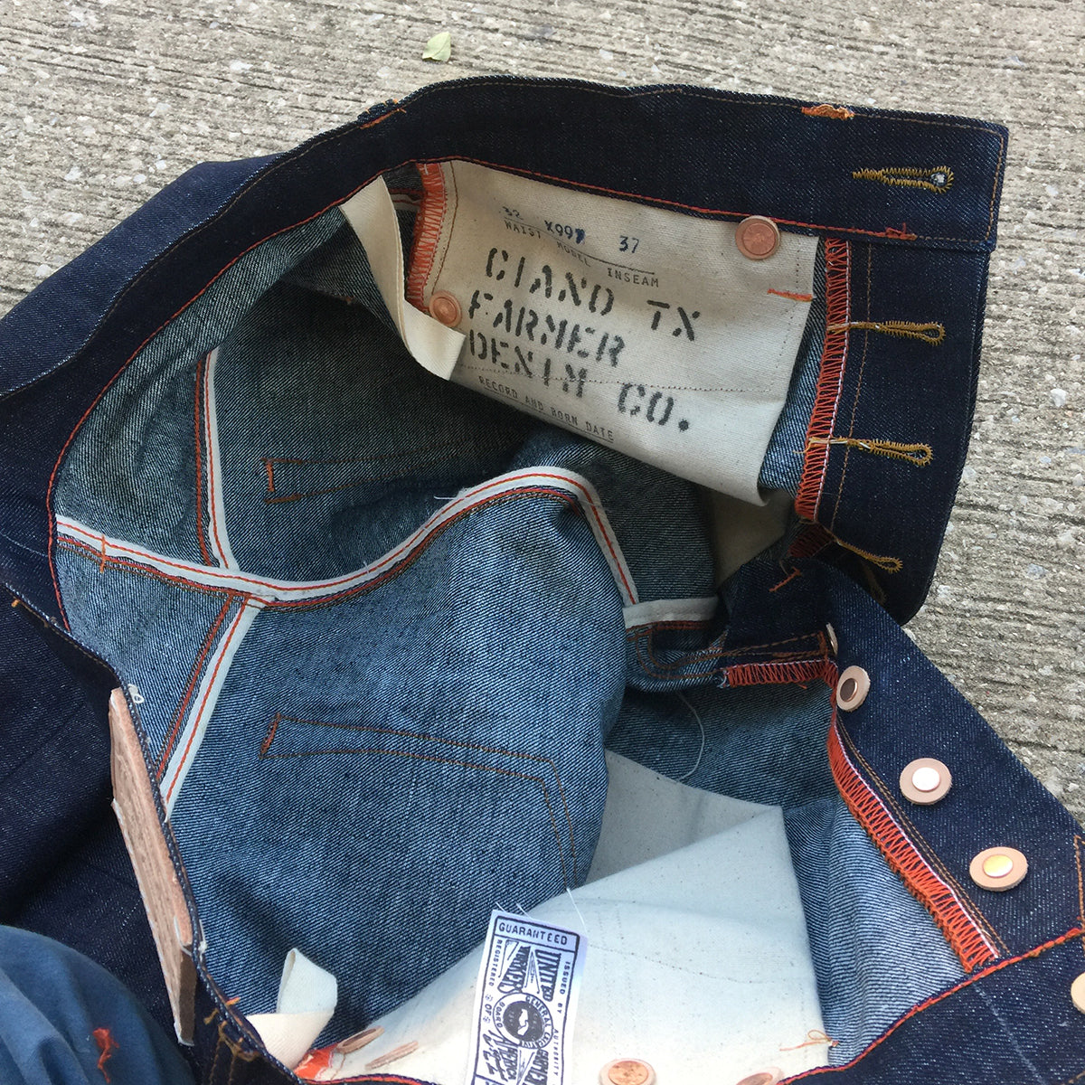 red selvage