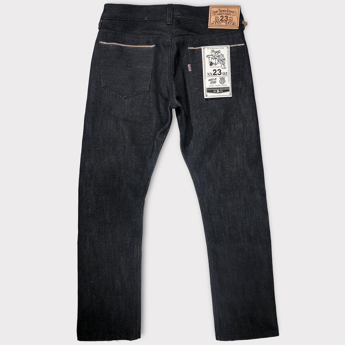 23oz Heavy TYPE IH [ ICHIRO HACHIYA ] Japanese Indigo Red/White